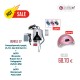 Bundle 57 |Επαγγελματικός τροχός ZS-711 Nail Drill Set Pro  & ΔΩΡΟ Φουρνάκι Νυχιών Sun 5 Holographic UV/LED 48W & ΔΩΡΟ Ηλεκτρονικό Ρολόι - EZRA