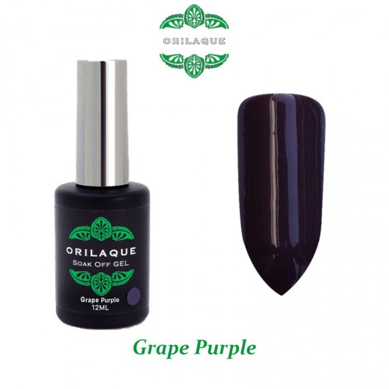 Grape Purple Ημιμόνιμο Βερνίκι ORILAQUE - N29