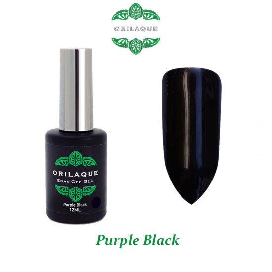 Purple Black Ημιμόνιμο Βερνίκι ORILAQUE - Gr16