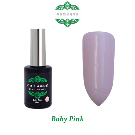 Baby Pink Ημιμόνιμο Βερνίκι ORILAQUE - N4