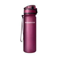 Aquaphor City Παγούρι με Φίλτρο 500ml Μωβ
