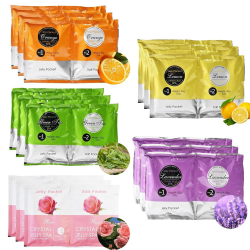 Crystal Jelly Spa σετ με scrub αλατιού 100gr