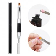 ΔΙΠΛΟ ΠΙΝΕΛΟ ACRYL GEL ΜΕ ΣΠΑΤΟΥΛΑ 