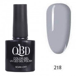 Επαγγελματικό Ημιμόνιμο Βερνίκι QBD Color Gel UV LED GEL POLISH SHELLAC SOAK-OFF 10ML - 218