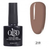 Επαγγελματικό Ημιμόνιμο Βερνίκι QBD Color Gel UV LED GEL POLISH SHELLAC SOAK-OFF 10ML - 219