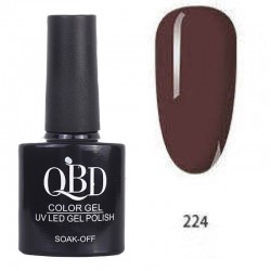 Επαγγελματικό Ημιμόνιμο Βερνίκι QBD Color Gel UV LED GEL POLISH SHELLAC SOAK-OFF 10ML - 224