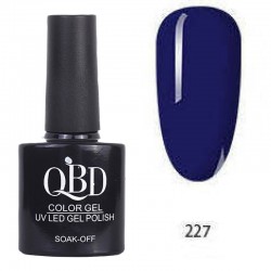 Επαγγελματικό Ημιμόνιμο Βερνίκι QBD Color Gel UV LED GEL POLISH SHELLAC SOAK-OFF 10ML - 227