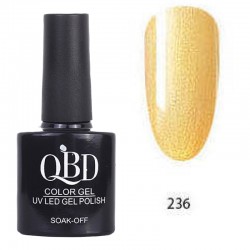 Επαγγελματικό Ημιμόνιμο Βερνίκι QBD Color Gel UV LED GEL POLISH SHELLAC SOAK-OFF 10ML - 236