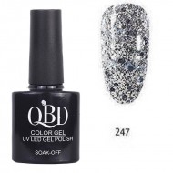 Επαγγελματικό Ημιμόνιμο Βερνίκι QBD Color Gel UV LED GEL POLISH SHELLAC SOAK-OFF 10ML - 247