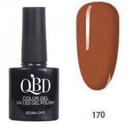 Επαγγελματικό Ημιμόνιμο Βερνίκι QBD Color Gel UV LED GEL POLISH SHELLAC SOAK-OFF 10ML - 170