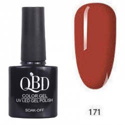 Επαγγελματικό Ημιμόνιμο Βερνίκι QBD Color Gel UV LED GEL POLISH SHELLAC SOAK-OFF 10ML - 171