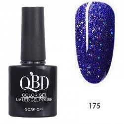 Επαγγελματικό Ημιμόνιμο Βερνίκι QBD Color Gel UV LED GEL POLISH SHELLAC SOAK-OFF 10ML - 175