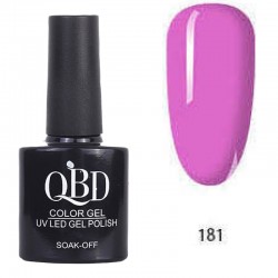 Επαγγελματικό Ημιμόνιμο Βερνίκι QBD Color Gel UV LED GEL POLISH SHELLAC SOAK-OFF 10ML - 181