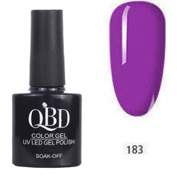 Επαγγελματικό Ημιμόνιμο Βερνίκι QBD Color Gel UV LED GEL POLISH SHELLAC SOAK-OFF 10ML - 183