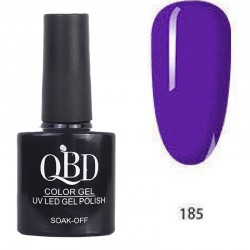 Επαγγελματικό Ημιμόνιμο Βερνίκι QBD Color Gel UV LED GEL POLISH SHELLAC SOAK-OFF 10ML - 185