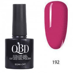 Επαγγελματικό Ημιμόνιμο Βερνίκι QBD Color Gel UV LED GEL POLISH SHELLAC SOAK-OFF 10ML - 192