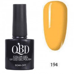 Επαγγελματικό Ημιμόνιμο Βερνίκι QBD Color Gel UV LED GEL POLISH SHELLAC SOAK-OFF 10ML - 194