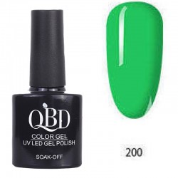 Επαγγελματικό Ημιμόνιμο Βερνίκι QBD Color Gel UV LED GEL POLISH SHELLAC SOAK-OFF 10ML - 200