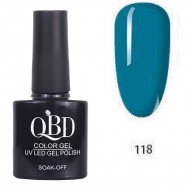 Επαγγελματικό Ημιμόνιμο Βερνίκι QBD Color Gel UV LED GEL POLISH SHELLAC SOAK-OFF 10ML - 118