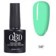 Επαγγελματικό Ημιμόνιμο Βερνίκι QBD Color Gel UV LED GEL POLISH SHELLAC SOAK-OFF 10ML - 147