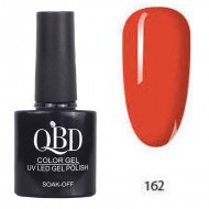 Επαγγελματικό Ημιμόνιμο Βερνίκι QBD Color Gel UV LED GEL POLISH SHELLAC SOAK-OFF 10ML - 162