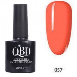 Επαγγελματικό Ημιμόνιμο Βερνίκι QBD Color Gel UV LED GEL POLISH SHELLAC SOAK-OFF 10ML - 057