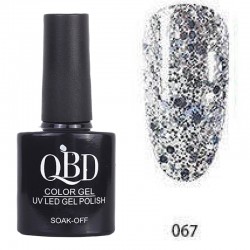 Επαγγελματικό Ημιμόνιμο Βερνίκι QBD Color Gel UV LED GEL POLISH SHELLAC SOAK-OFF 10ML - 067