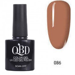 Επαγγελματικό Ημιμόνιμο Βερνίκι QBD Color Gel UV LED GEL POLISH SHELLAC SOAK-OFF 10ML - 086