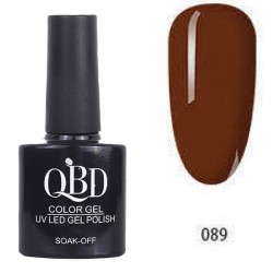 Επαγγελματικό Ημιμόνιμο Βερνίκι QBD Color Gel UV LED GEL POLISH SHELLAC SOAK-OFF 10ML - 089