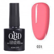 Επαγγελματικό Ημιμόνιμο Βερνίκι QBD Color Gel UV LED GEL POLISH SHELLAC SOAK-OFF 10ML - 031