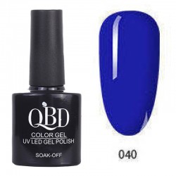 Επαγγελματικό Ημιμόνιμο Βερνίκι QBD Color Gel UV LED GEL POLISH SHELLAC SOAK-OFF 10ML - 040