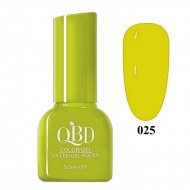 QBD ΗΜΙΜΟΝΙΜΟ ΒΕΡΝΙΚΙ Ν. 025 UV & LED 12ML