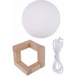 3D Moon lamp RGB led λάμπα ανάγλυφη Sky moonlight