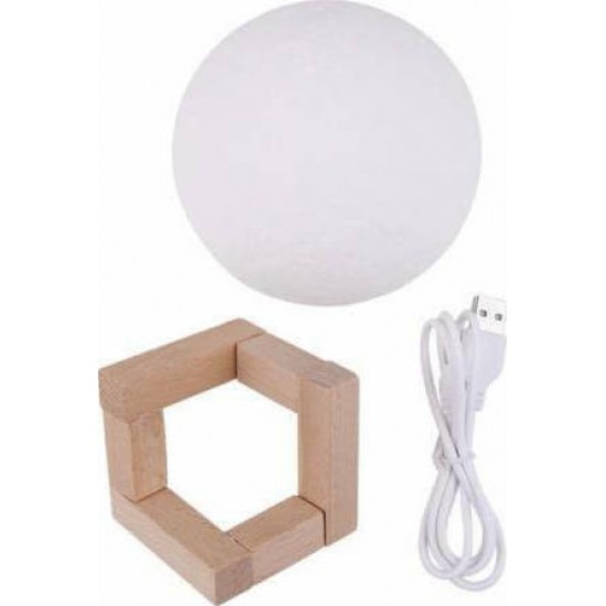 3D Moon lamp RGB led λάμπα ανάγλυφη Sky moonlight