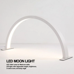 Led φωτιστικό Half Moon 50cm Επιτραπέζιο με ρύθμιση έντασης