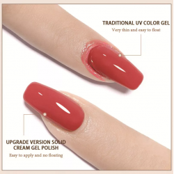 Mobray Στερεό κρεμώδες gel για nail art 5g No108 (Solid Pudding Cream)