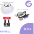 OFFER 12 |Τροχός νυχιών  sina mercedes 2000+ Επαγγελματικό φουρνάκι νυχιών F6 + 2 ημιμόνιμα δώρο