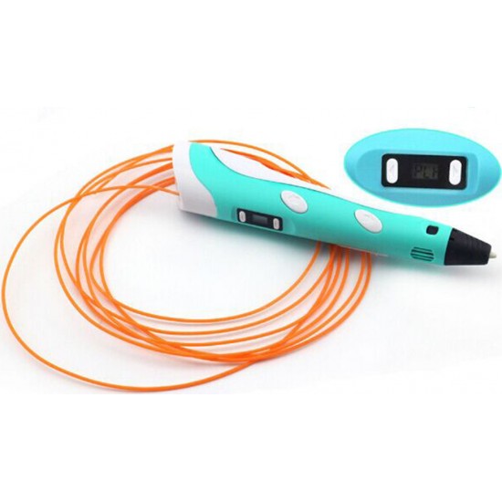 3D Pen 2 - Συλό για 3D σχέδια + 10 νήματα