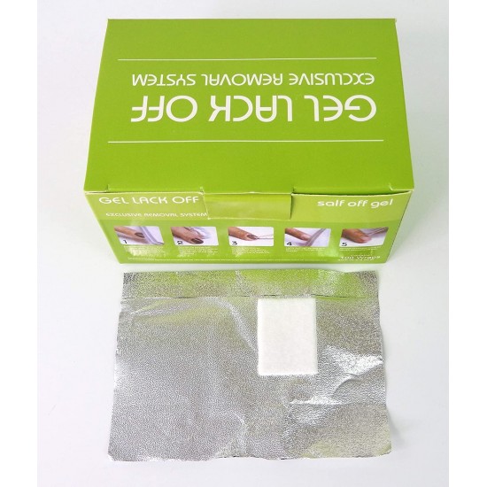 Gel Lack Off Gel Remover Foil Wrap Exclusive Removal System