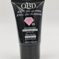 QBD GLITTER ACRYLGEL 5 Diamond 15ml