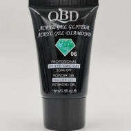 QBD GLITTER ACRYLGEL 6 Diamond 15ml