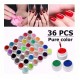 Nail Painting Color Gel 8ml Σετ 36 τεμάχια