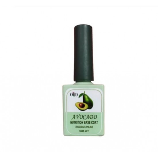 QBD base coat 15ml – Nutrition base coat gel polish - Avocado