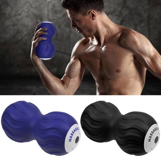 MASSAGE BALL ΜΕ ΔΟΝΗΣΗ - Vibrating Peanut Ball, Massage Trigger Point Therapy, Sports. Vulcan 4-Speed SUPER ΠΡΟΣΦΟΡΑ