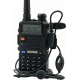 Baofeng UV-5R Ασύρματος Πομποδέκτης UHF/VHF 5.8W με Μονόχρωμη Οθόνη