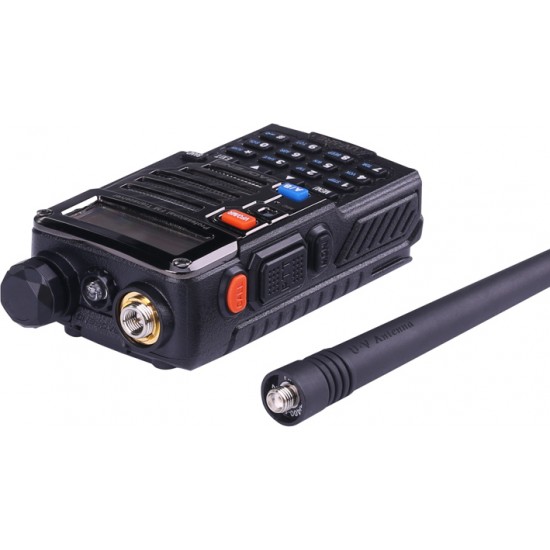 Baofeng UV-5R Ασύρματος Πομποδέκτης UHF/VHF 5.8W με Μονόχρωμη Οθόνη