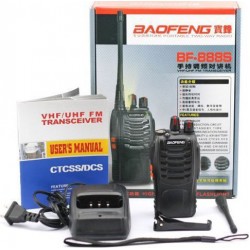 Baofeng BF-888S Ασύρματος Πομποδέκτης UHF/VHF 5W χωρίς Οθόνη