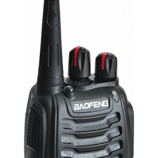 Baofeng BF-888S Ασύρματος Πομποδέκτης UHF/VHF 5W χωρίς Οθόνη  Σετ 4τμχ