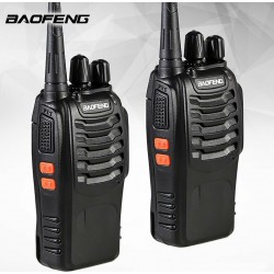 Baofeng BF-888S Ασύρματος Πομποδέκτης UHF/VHF 5W χωρίς Οθόνη  Σετ 2τμχ