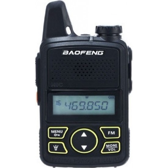 Baofeng BF-T1 Ασύρματος Πομποδέκτης PMR 1.5W με Μονόχρωμη Οθόνη 